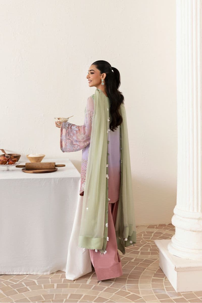 Embroidered Chiffon 3 Piece Ready-to-Wear Suit thumbnail