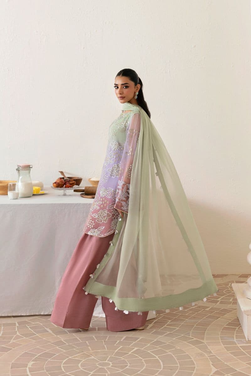 Embroidered Chiffon 3 Piece Ready-to-Wear Suit thumbnail