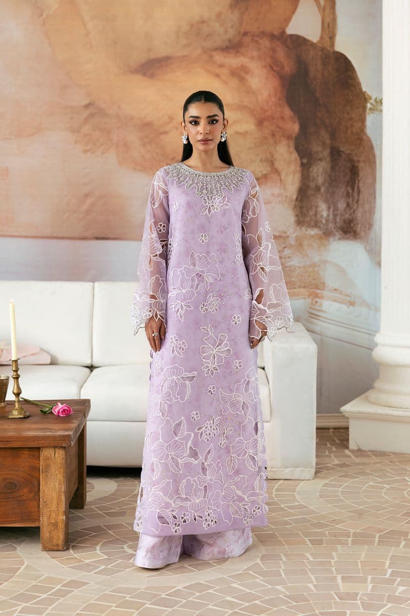 Embroidered Organza 3 Piece Ready-to-Wear Suit thumbnail