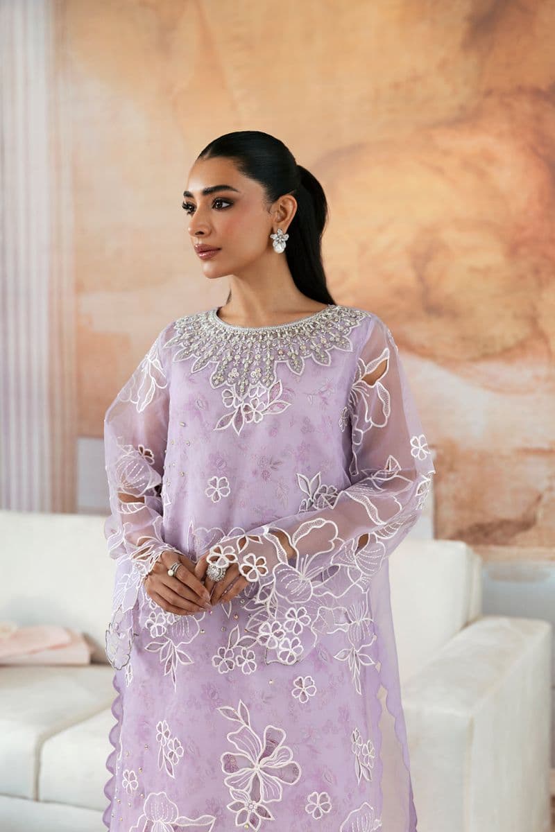 Embroidered Organza 3 Piece Ready-to-Wear Suit thumbnail