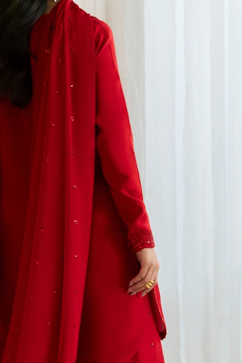 Embroidered Chiffon 3 Piece Ready-to-Wear Suit thumbnail