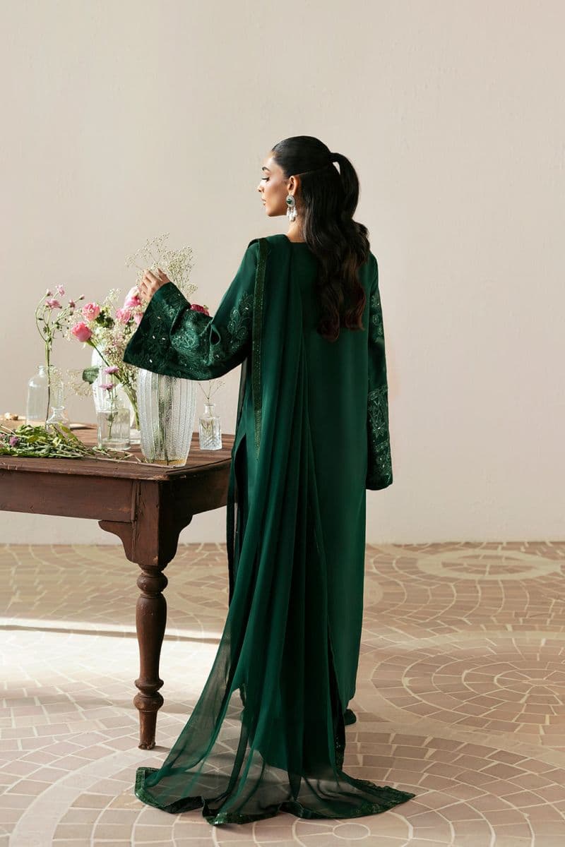 Embroidered Chiffon 3 Piece Ready-to-Wear Suit thumbnail