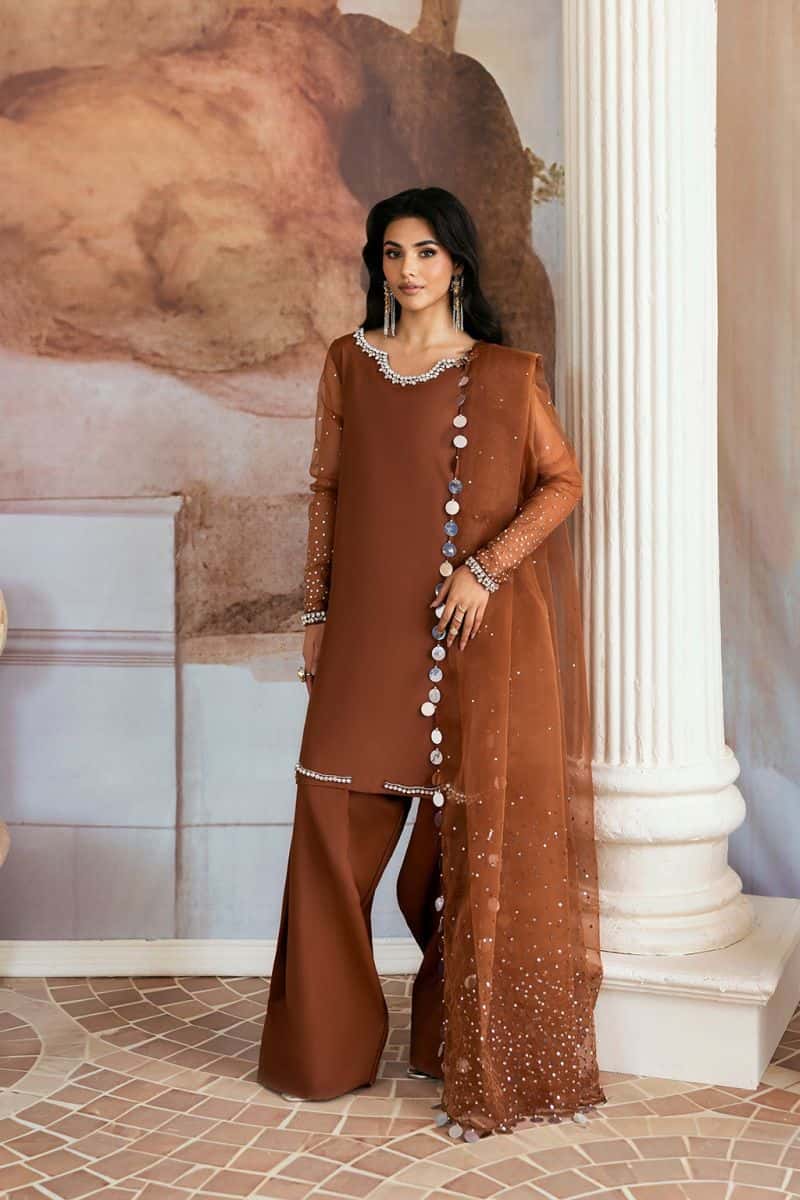 Silk 3 Piece Ready-to-Wear Suit
