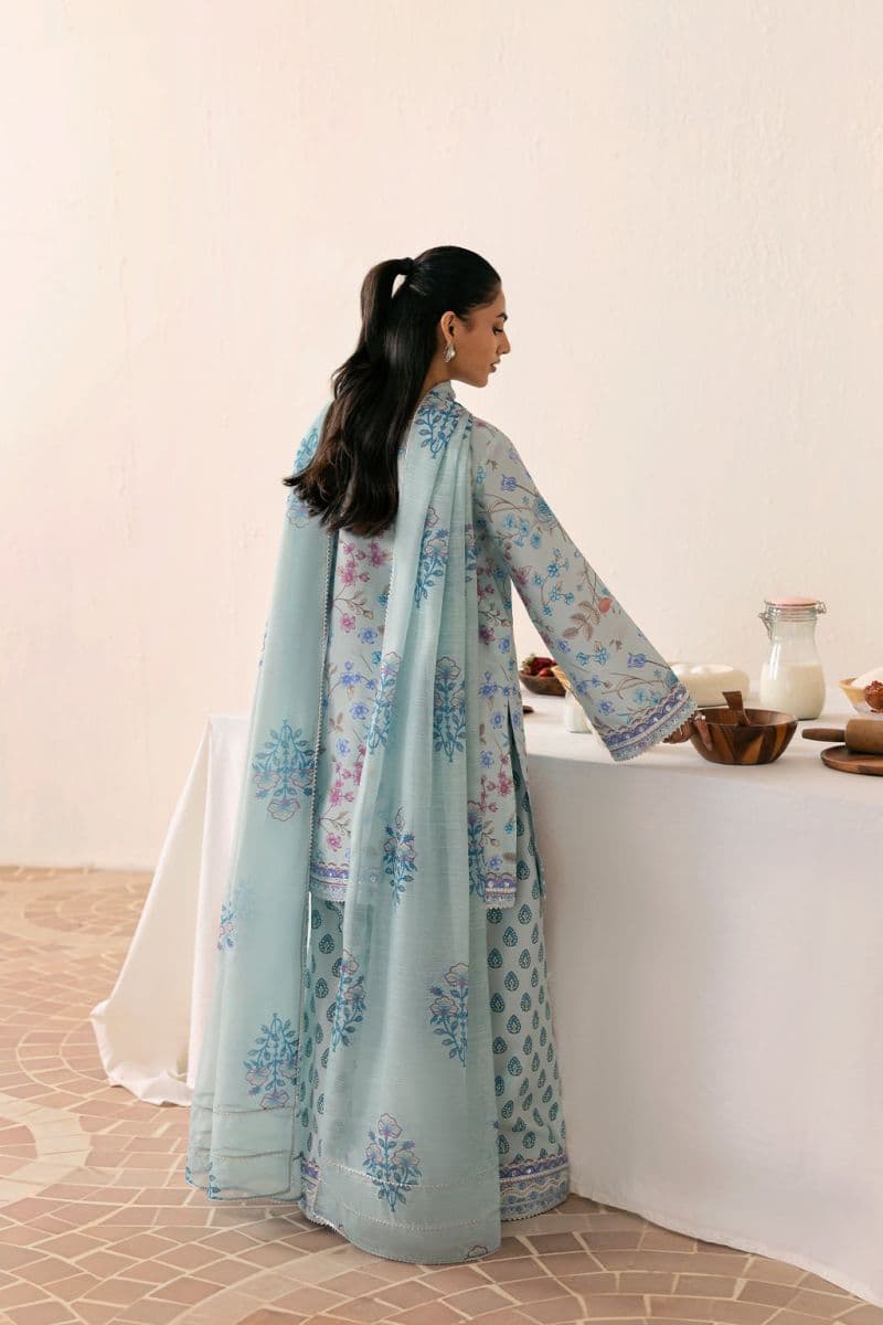 Embroidered Cotton Silk 3 Piece Ready-to-Wear Suit thumbnail