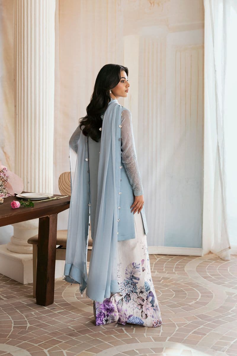 Embroidered Chiffon 3 Piece Ready-to-Wear Suit thumbnail