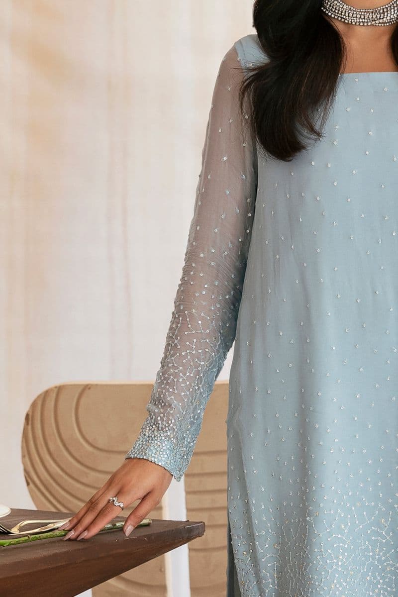 Embroidered Chiffon 3 Piece Ready-to-Wear Suit thumbnail