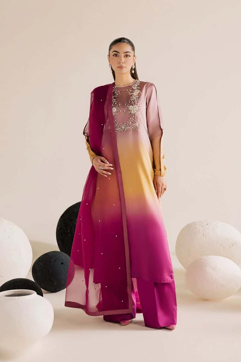 Silk 3 Piece Ready-to-Wear Suit