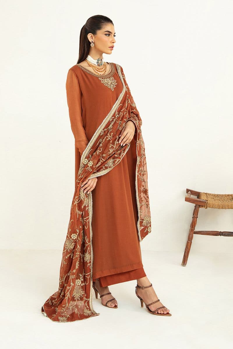 Chiffon 3 Piece Ready-to-Wear Suit thumbnail