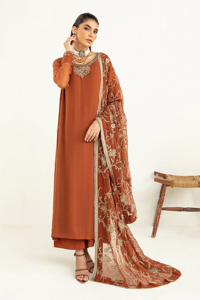 Chiffon 3 Piece Ready-to-Wear Suit thumbnail