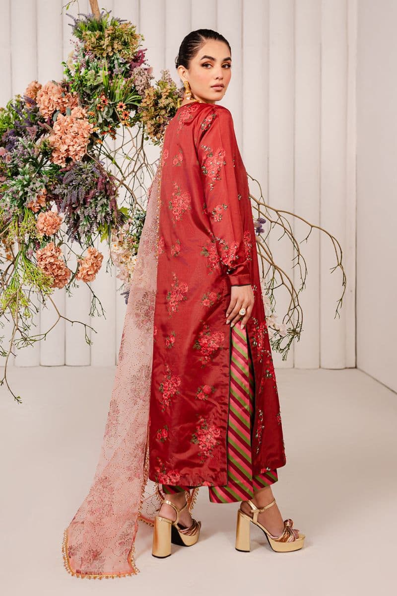 Printed Organza 3 Piece Ready-to-Wear Suit thumbnail