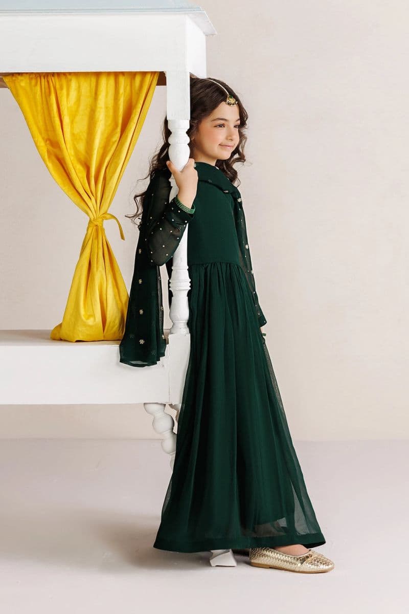 Embroidered Chiffon 3 Piece Ready-to-Wear Suit thumbnail
