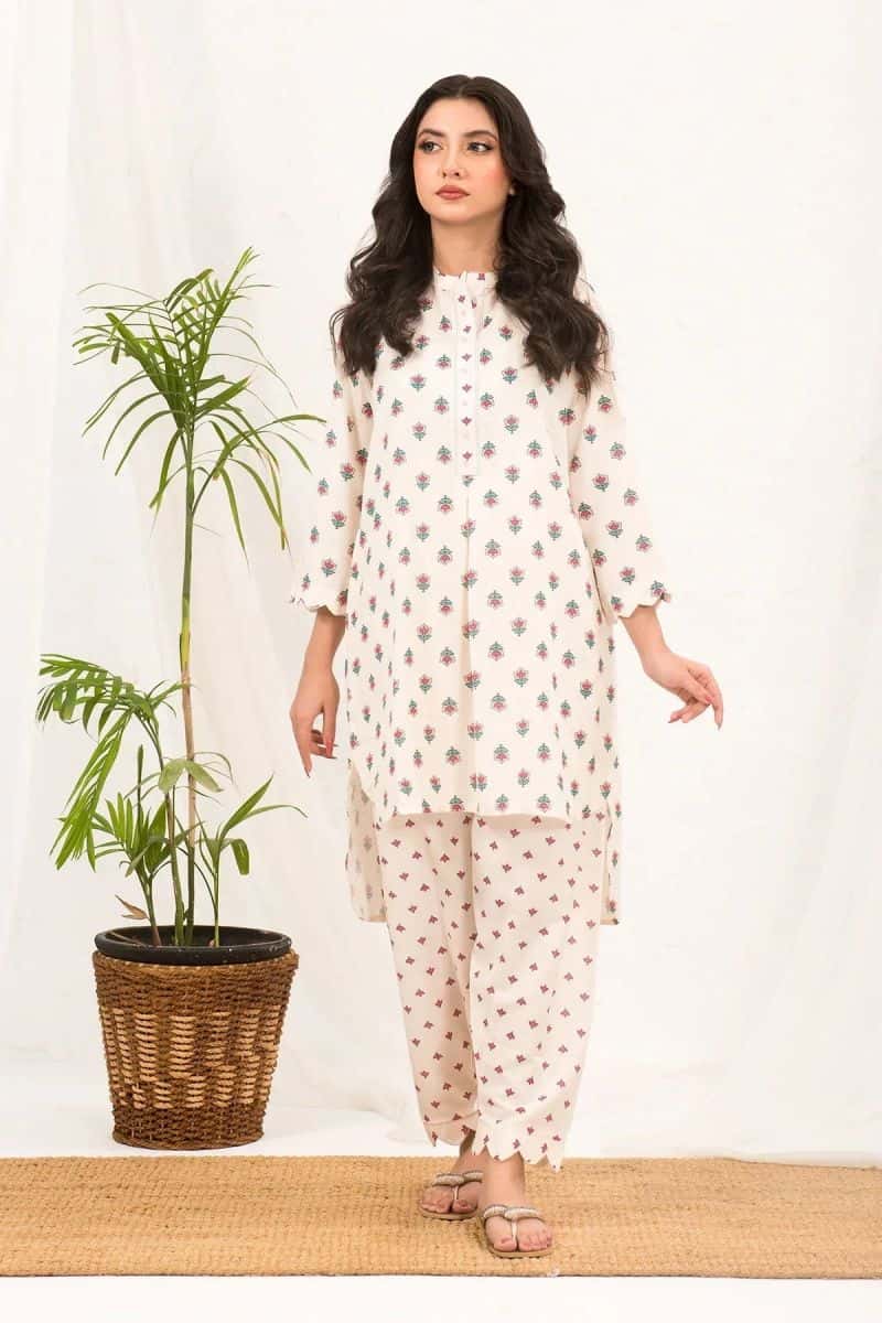 Poly Lawn Digital Printed 2 Pc Suit