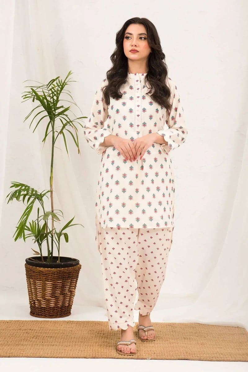 Poly Lawn Digital Printed 2 Pc Suit thumbnail