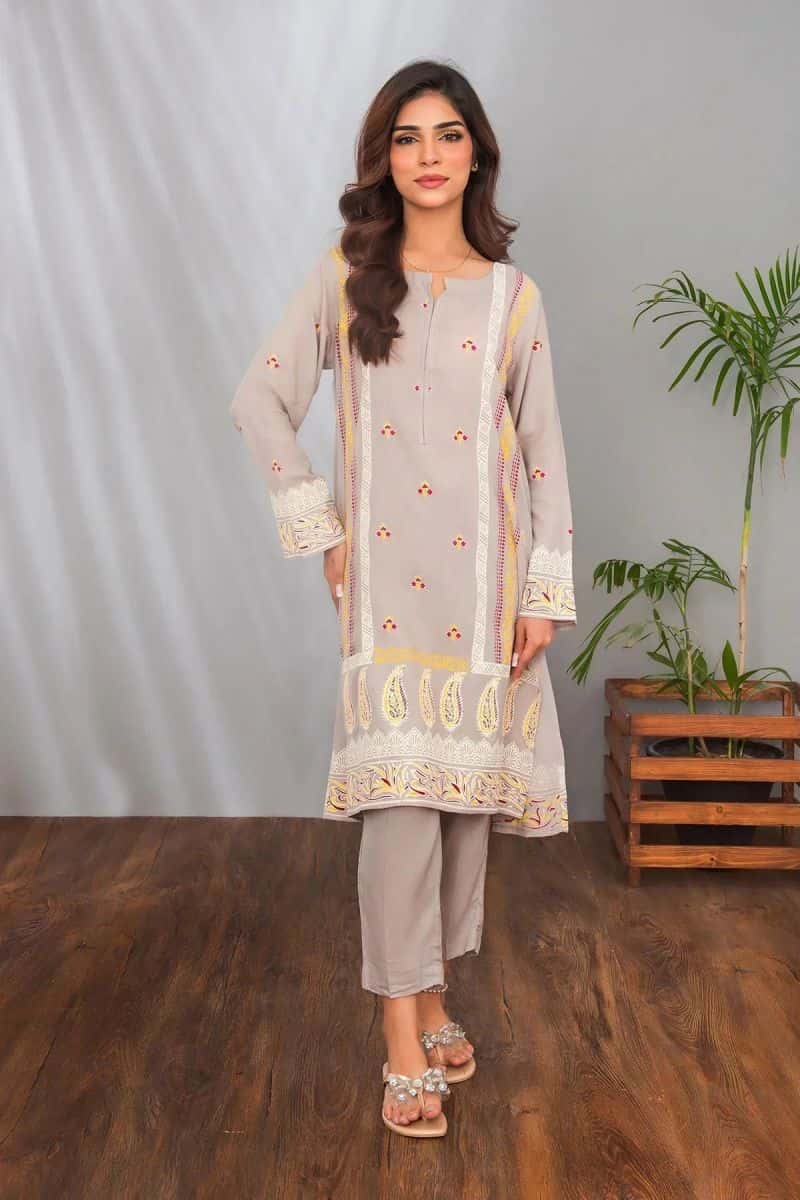Cotton Silk Printed 2 Pc Suit