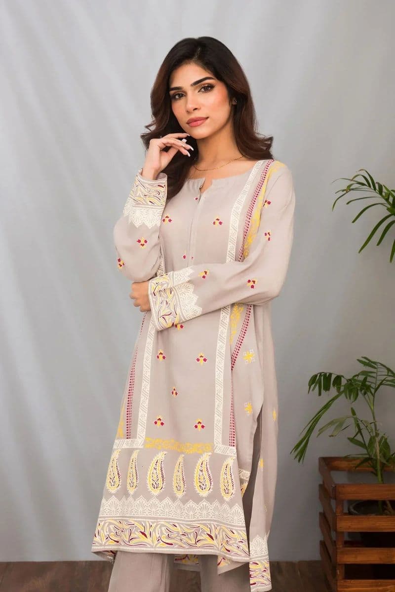 Cotton Silk Printed 2 Pc Suit thumbnail