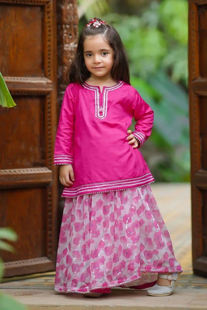 Cotton Silk Embellished 3 Pc Suit thumbnail