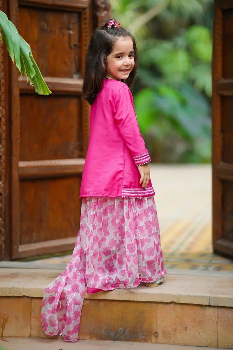 Cotton Silk Embellished 3 Pc Suit thumbnail