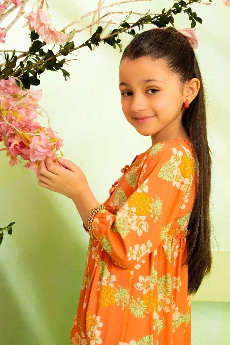 Georgette Printed Dress thumbnail