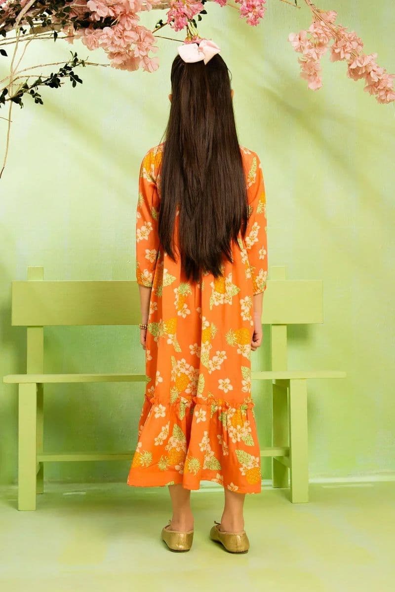 Georgette Printed Dress thumbnail
