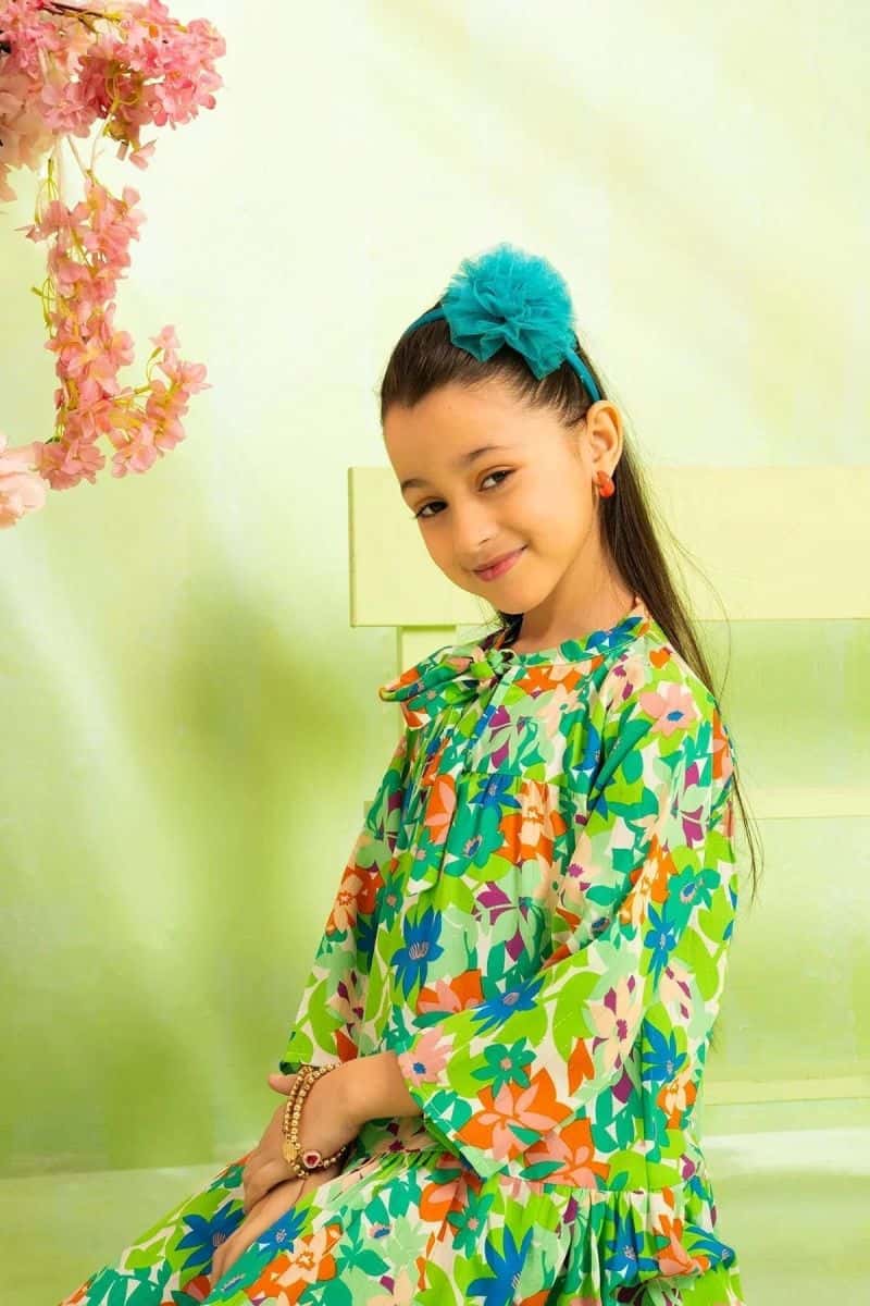 Printed Georgette Dress - alternate view