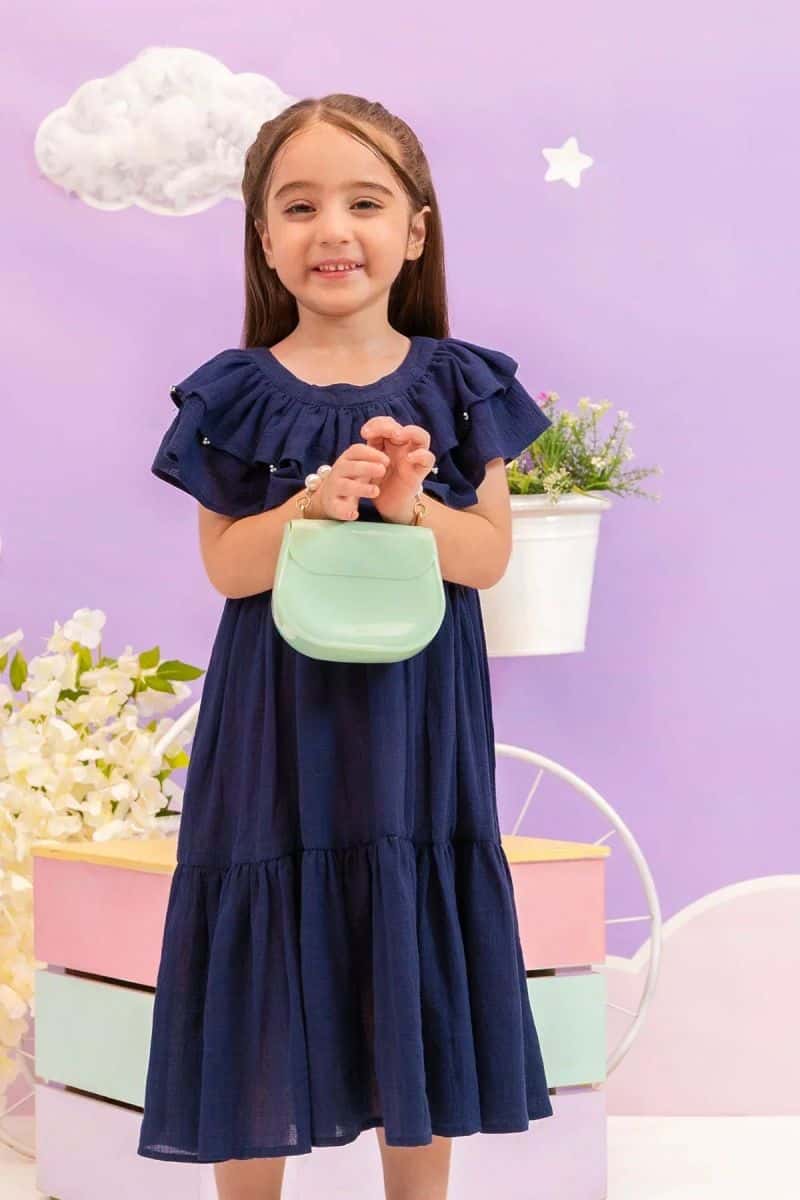 Chambray Cotton Dress