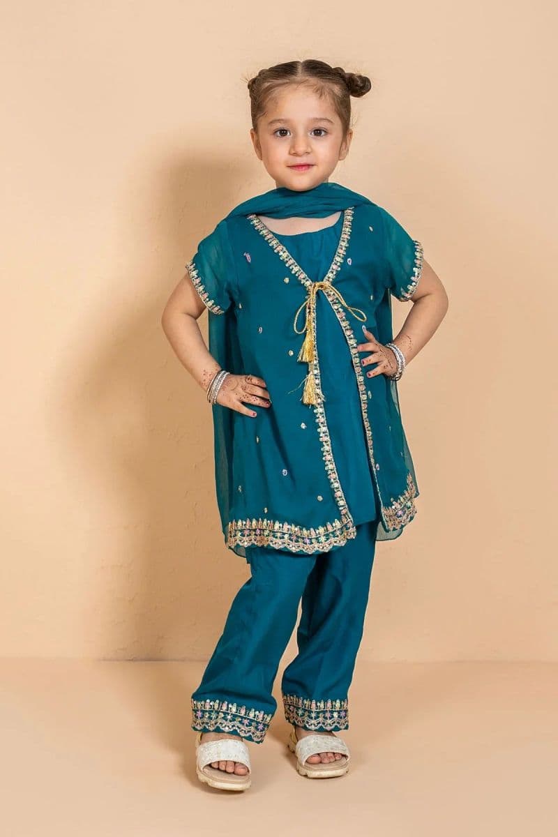 Chiffon Embroidered 3 Pc Suit thumbnail
