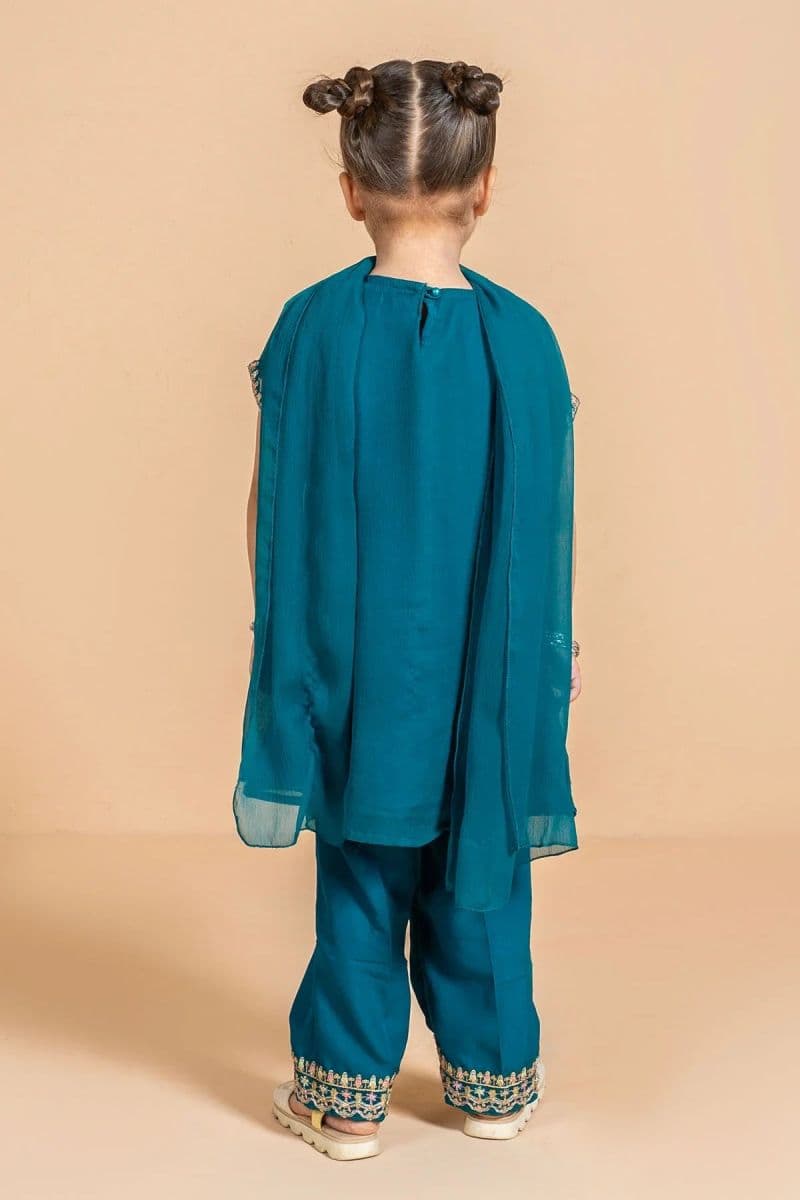 Chiffon Embroidered 3 Pc Suit thumbnail