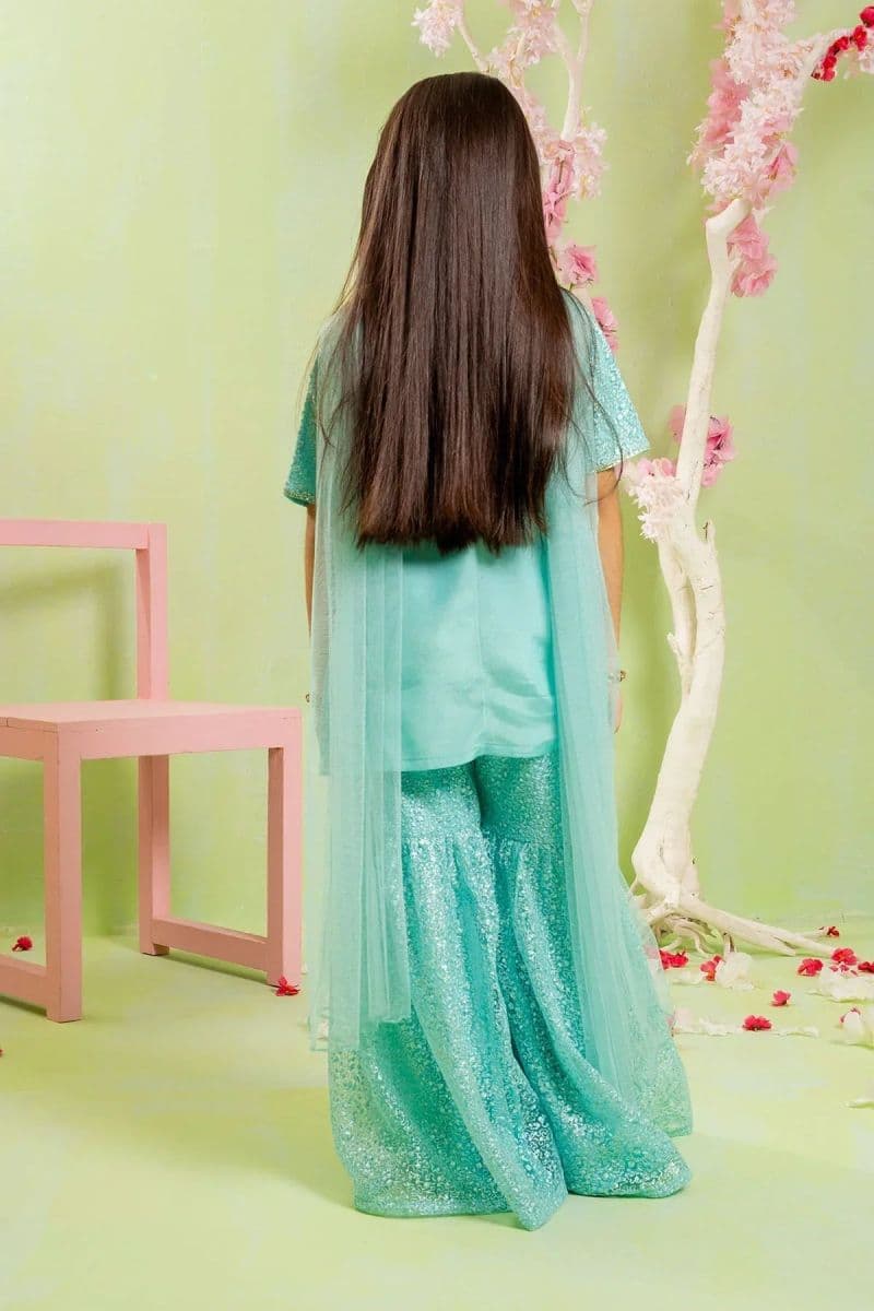 Cotton Silk Embroidered 3 Pc Suit thumbnail
