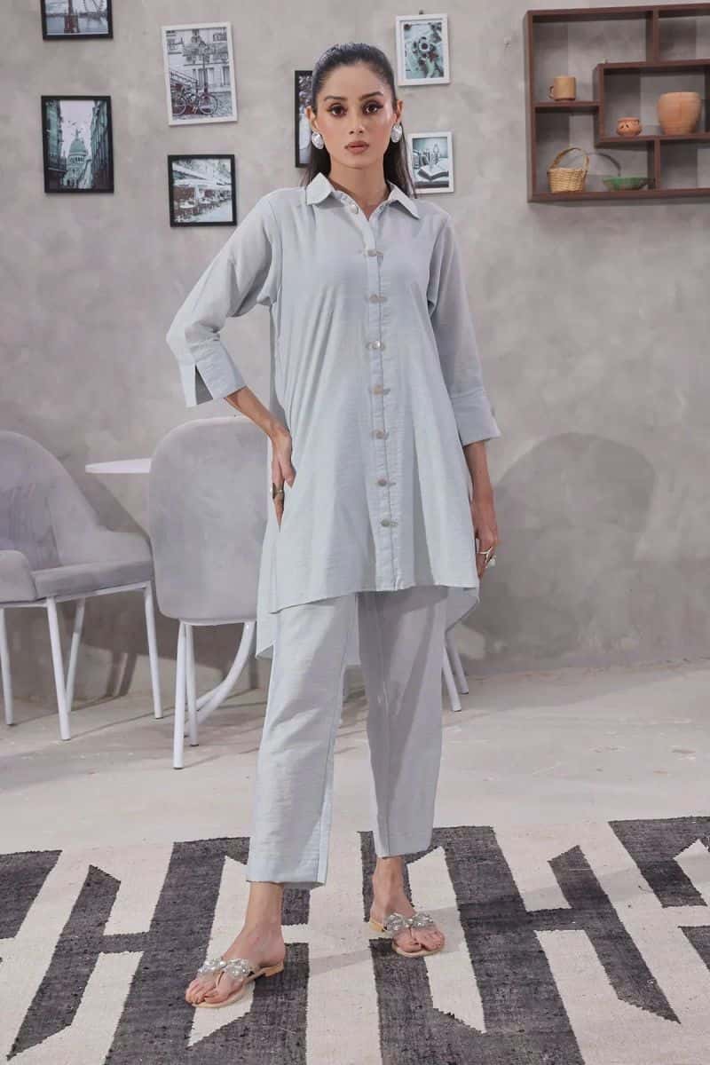 Cotton Yarn Womens 2 Pc Suit
