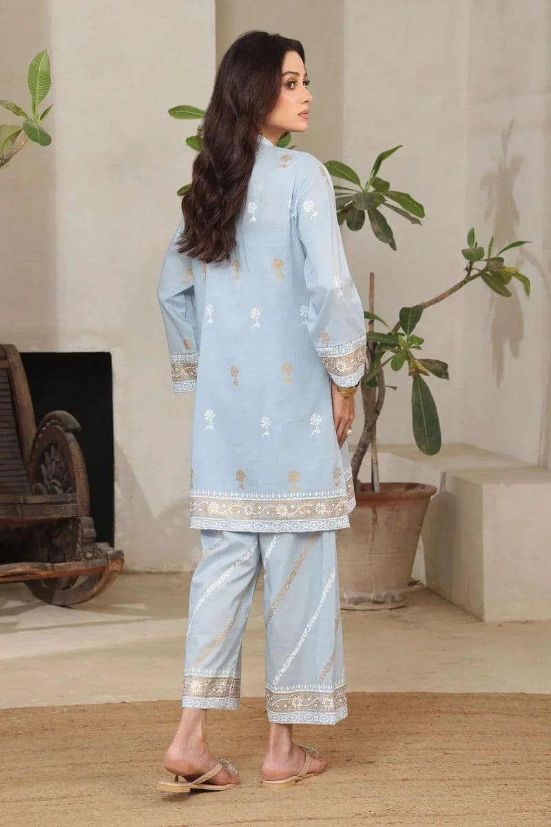 Rod Silk Block Printed Womens 2 Pc Suit thumbnail
