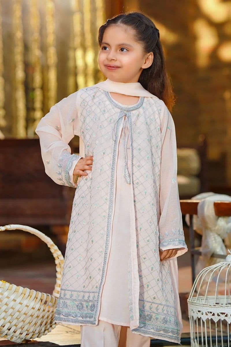 Chiffon Embroidered 3 Pc Suit thumbnail