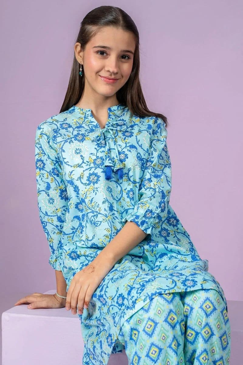 Cotton Lawn Printed 2 Pc Suit thumbnail