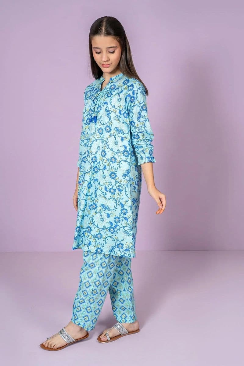 Cotton Lawn Printed 2 Pc Suit thumbnail