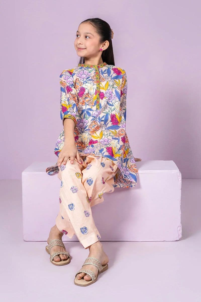Cotton Lawn Printed 2 Pc Suit thumbnail