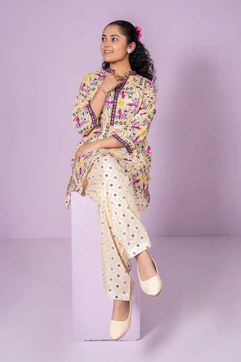Cotton Lawn Printed 2 Pc Suit thumbnail