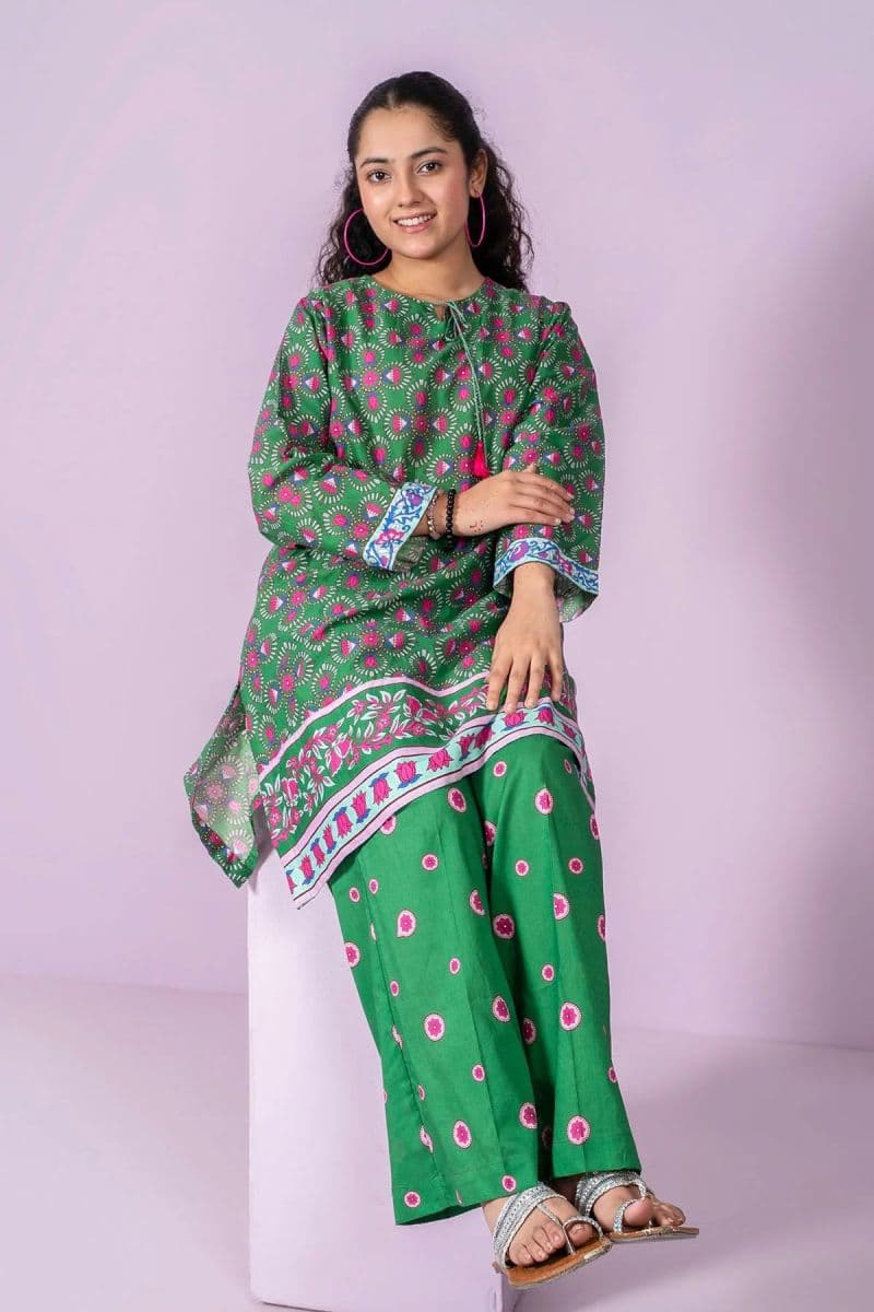 Cotton Lawn Printed 2 Pc Suit thumbnail