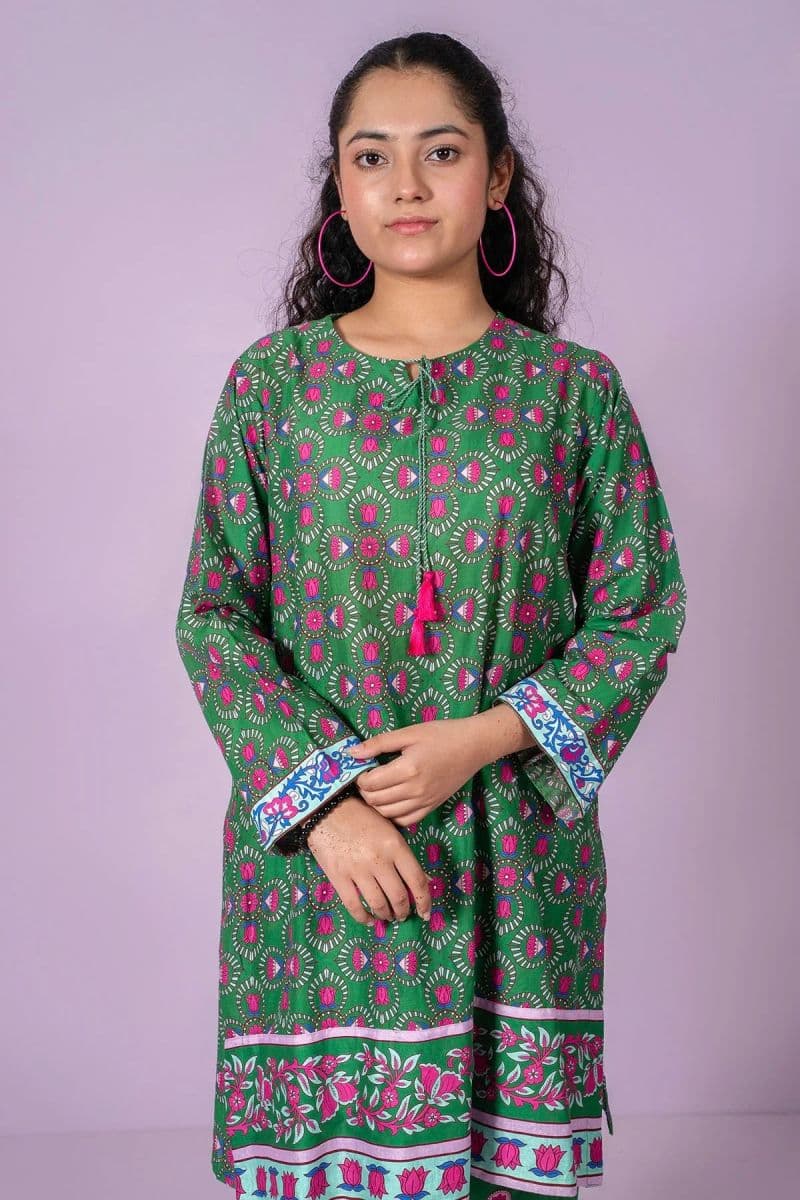 Cotton Lawn Printed 2 Pc Suit thumbnail