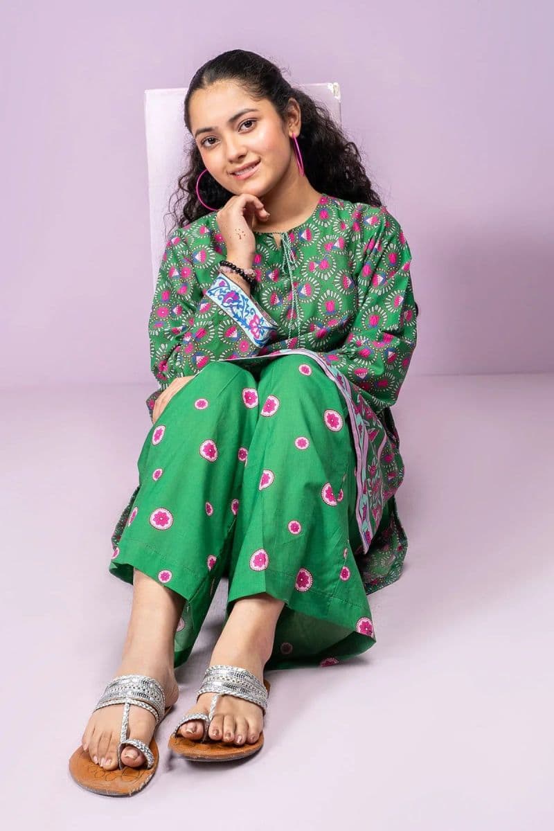 Cotton Lawn Printed 2 Pc Suit thumbnail