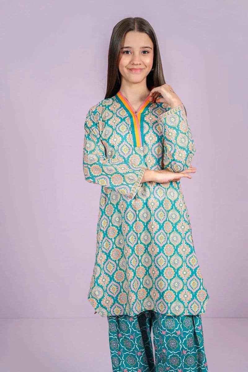 Cotton Lawn Printed 2 Pc Suit thumbnail