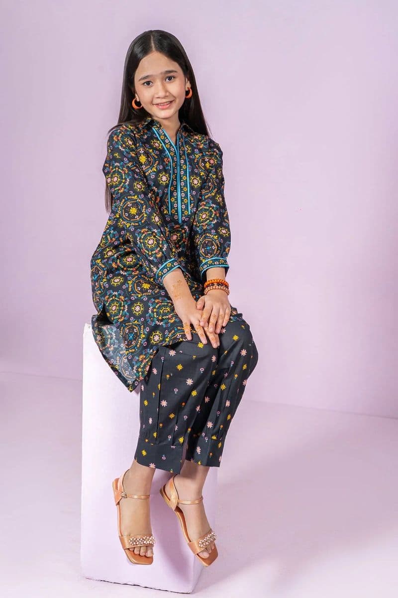 Cotton Lawn Printed 2 Pc Suit thumbnail