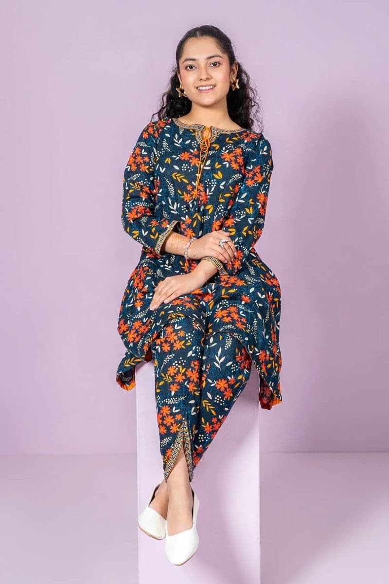Cotton Lawn Printed 2 Pc Suit thumbnail