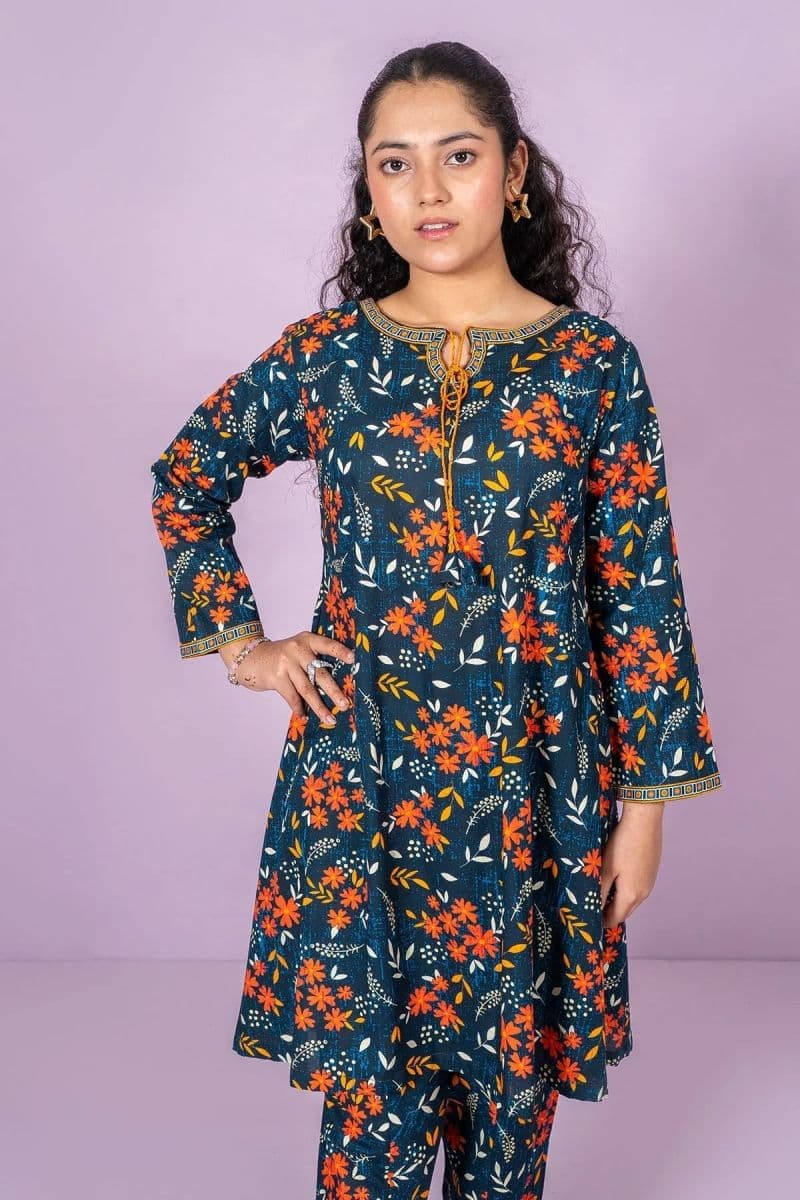 Cotton Lawn Printed 2 Pc Suit thumbnail