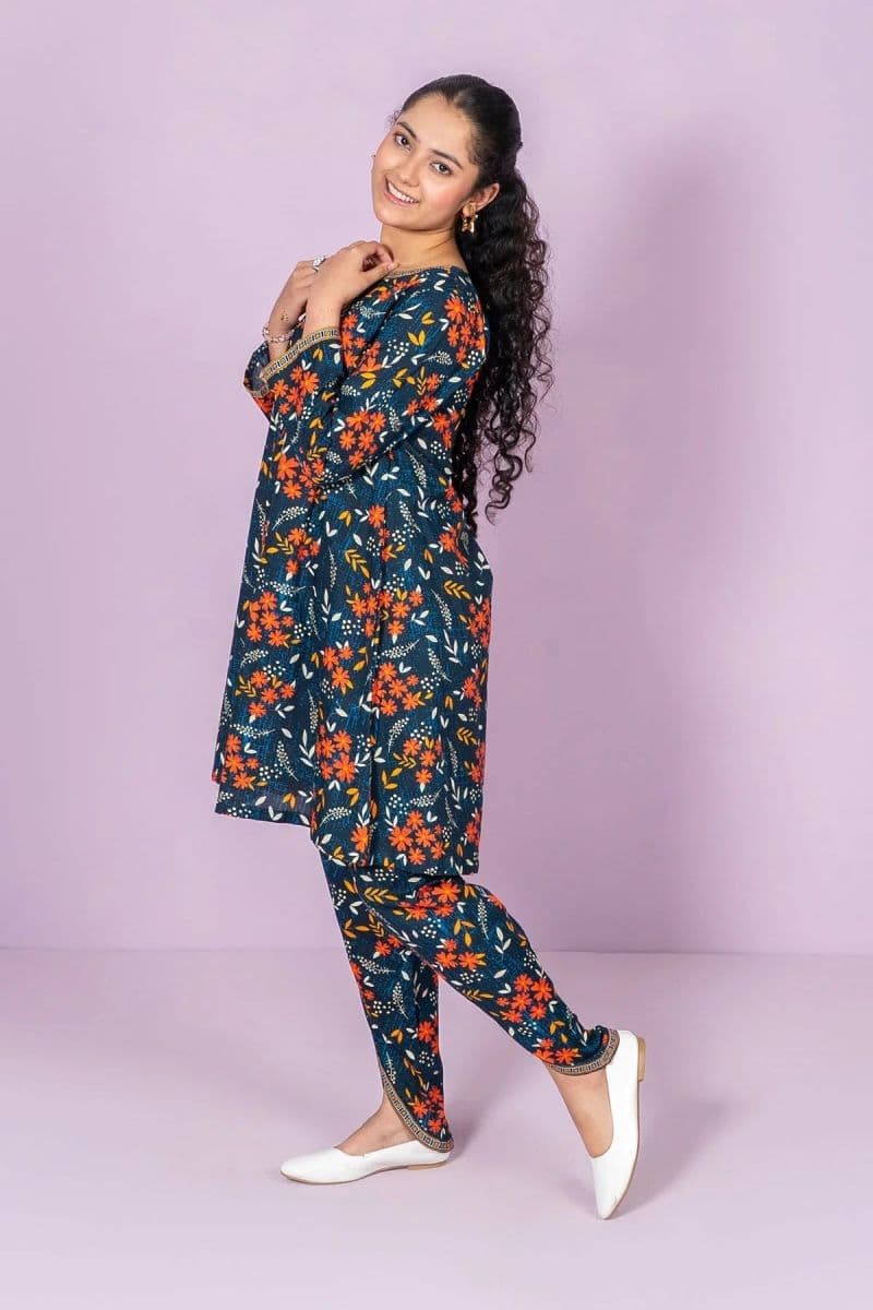 Cotton Lawn Printed 2 Pc Suit thumbnail