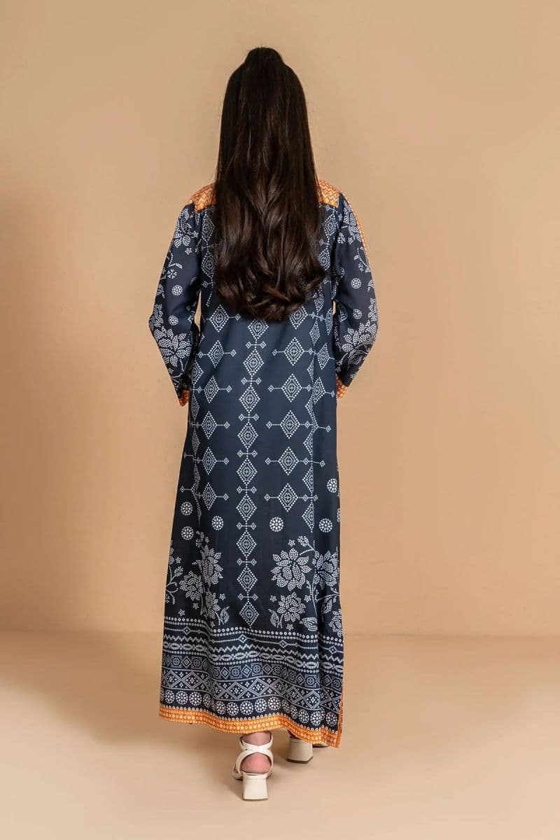 Poly Lawn Digital Printed Kaftan thumbnail