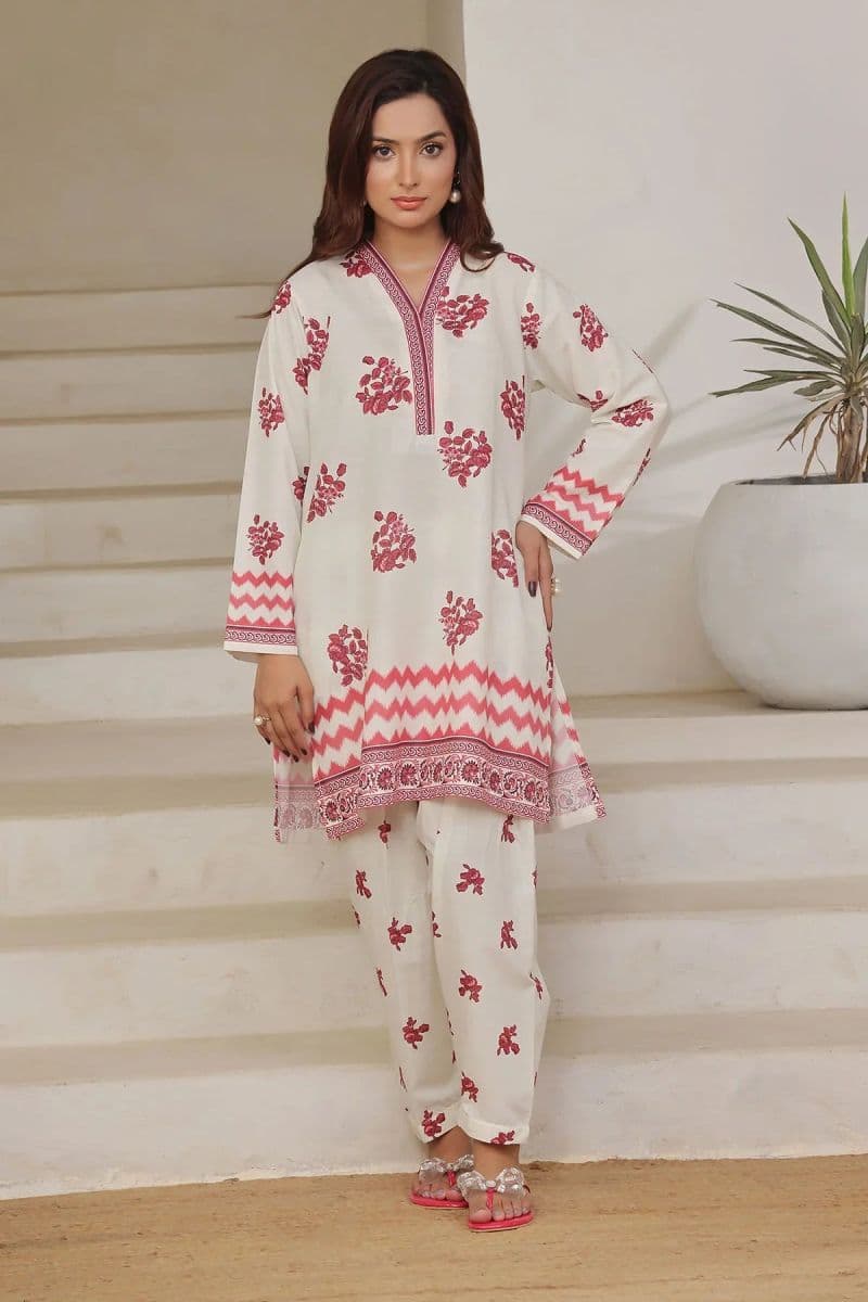 Poly Lawn Digital Printed 2 Pc Suit thumbnail