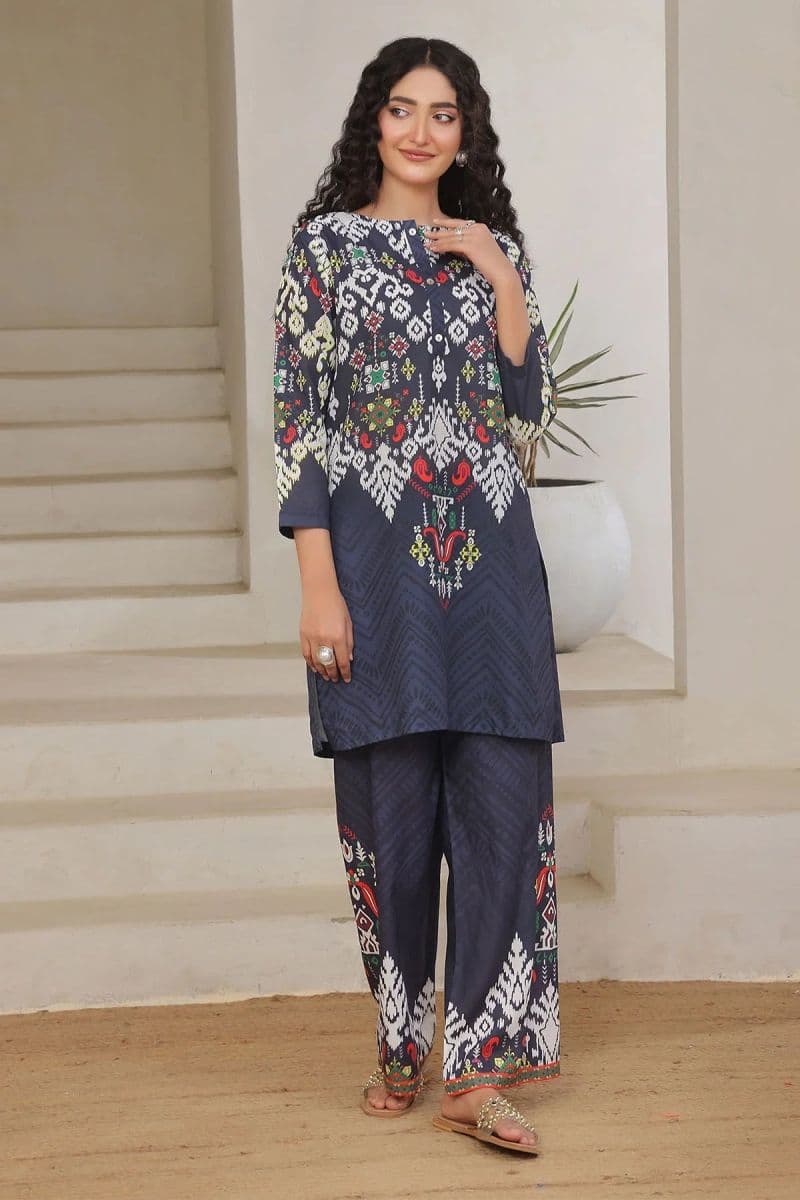 Poly Lawn Digital Printed 2 Pc Suit thumbnail