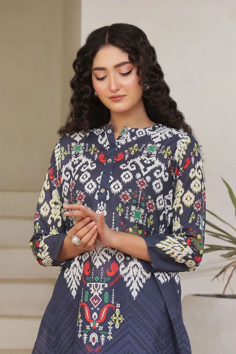 Poly Lawn Digital Printed 2 Pc Suit thumbnail