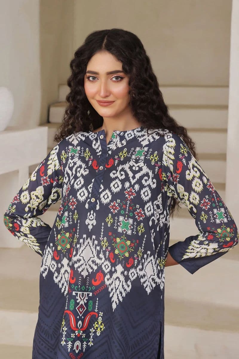 Poly Lawn Digital Printed 2 Pc Suit thumbnail