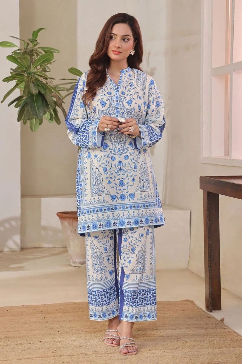 Poly Lawn Digital Printed 2 Pc Suit thumbnail