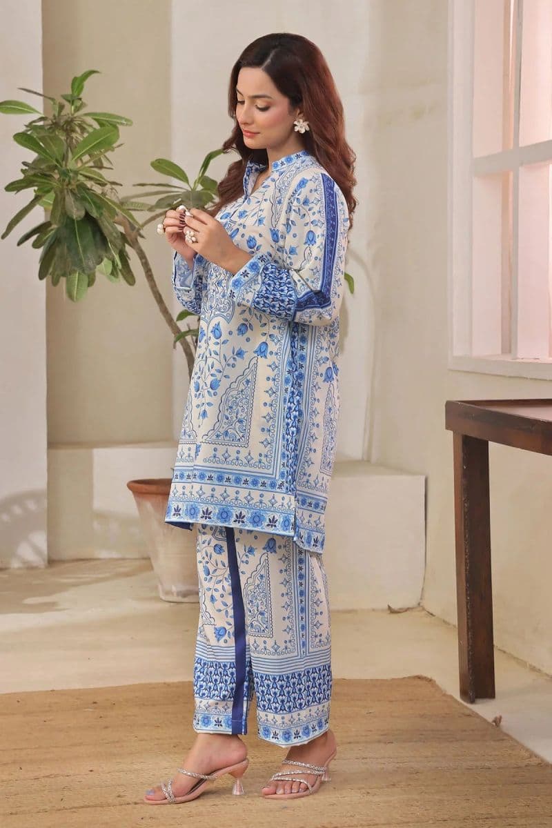 Poly Lawn Digital Printed 2 Pc Suit thumbnail